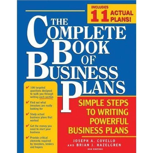 The Complete Book of Business Plans